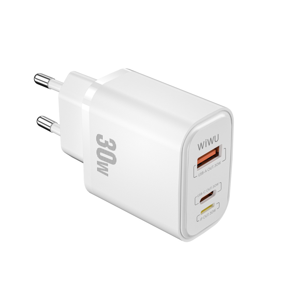 WiWU SiC PD+QC Fast Charger U021 30W